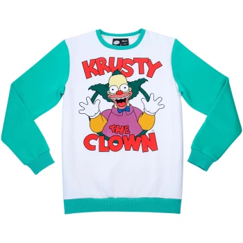 Cakeworthy x The Simpsons - Krusty The Clown Crewneck Sweatshirt - M