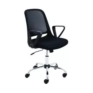 Jemini Billow Task Chair 610x275x570mm Mesh Back Black KF90929 KF90929