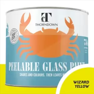 Thorndown Wizard Yellow Peelable Glass Paint 750ml