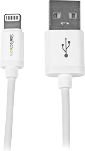 Techlink iWires MFI USB to Lightning Cable For Apple iPhone iPod iPad - 2M White