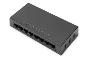 Digitus 8-Port Switch, 10/100 Mbps Fast Ethernet, Unmanaged,...