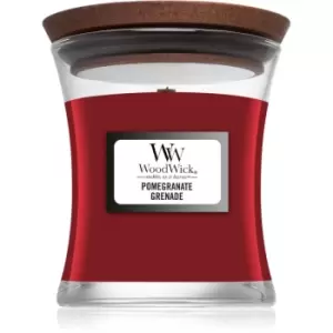 Woodwick Pomegranate scented candle Wooden Wick 85 g