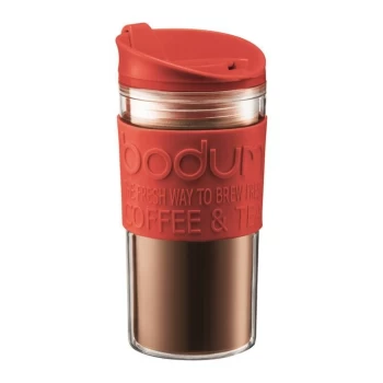Bodum Double Wall Travel Mug - Red