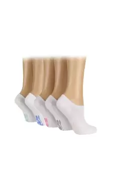 5 Pair Pack Cotton Rich Trainer Liner Socks