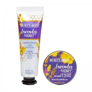 Burt's Bees Lavender & Honey Botanical Blend Hand & Lip Kit