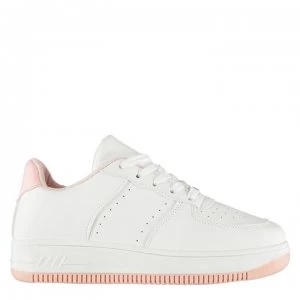 M by Moda Biaa Trainers - WHITE/Pink