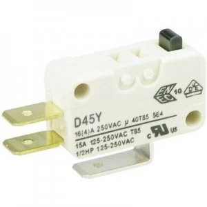 Cherry Switches Microswitch D453 V1AA 250 V AC 16 A 1 x OnOn momentary