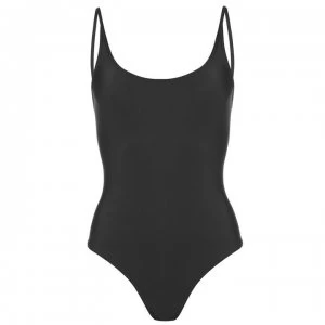 French Connection French Strappy Back Swimsuit Ladies - BLACK
