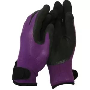 Town and Country Weed Master Plus Garden Gloves Purple M