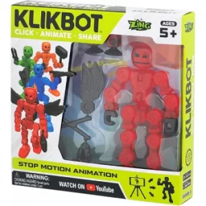 Axil Red KlikBot Hero Figure