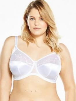 Elomi Elomi Cate Underwired Full Cup Banded Bra - White, Size 42, Women