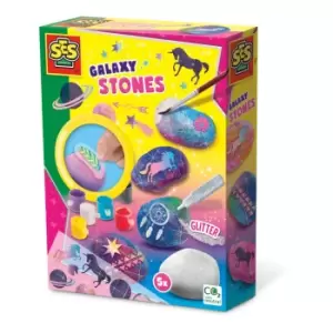 SES Creative Painting Galaxy Stones Painting Set, Five Years and...