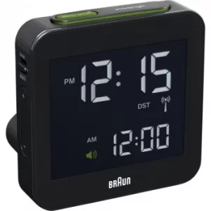 Braun Clocks Travel Alarm Clock Radio Controlled