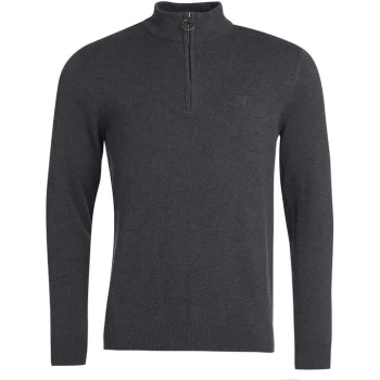 Barbour Avoch Half Zip Sweatshirt - Black BK31