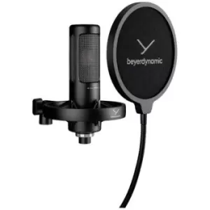 beyerdynamic M 90 PRO X Speech microphone Black Corded