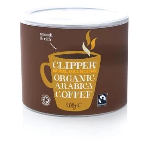 Clipper Fairtrade 500g Organic Arabica Coffee