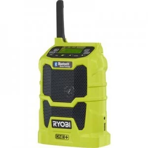 Ryobi R18R-0 One+ Workplace radio FM Bluetooth, USB, AUX Light green