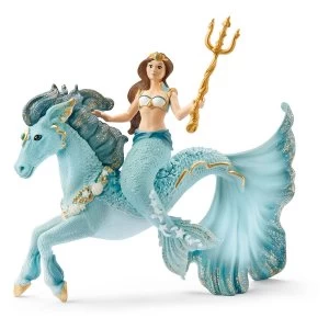 Schleich - Bayala Mermaid Eyela on Underwater Horse Toy Figures