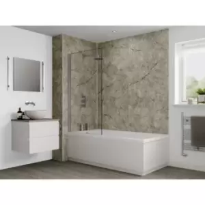 Multipanel Classic Bathroom Wall Panel Hydrolock 2400 X 900mm Antique Marble 701