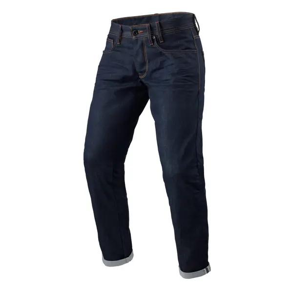 REV'IT! Jeans Lewis Selvedge TF Dark Blue L34 Size L34/W30