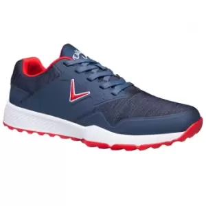 Callaway 2022 Mens CHEV ACE AERO Golf Shoes NAVY/RED - UK7