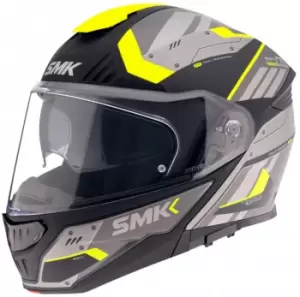 SMK Gullwing Tekker Helmet, grey-yellow, Size L, grey-yellow, Size L