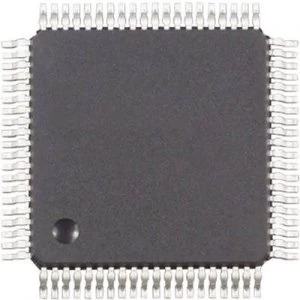Embedded microcontroller MC9S12C64MFUE QFP 80 14x14 NXP Semiconductors 16 Bit 25 MHz IO number 60
