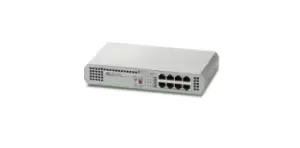 AT-GS910/8E-50 - Unmanaged - Gigabit Ethernet (10/100/1000)