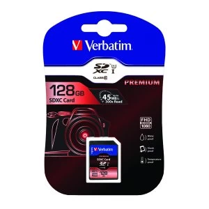 Verbatim Premium 128GB SDXC Memory Card