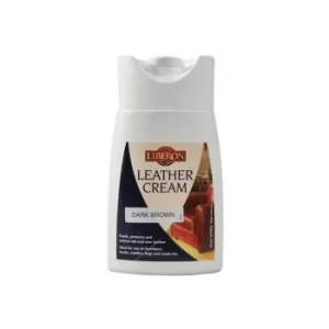 Liberon Leather Cream Dark Brown 150ml