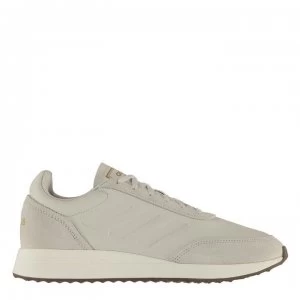 adidas 70s Run Leather Trainers Mens - TripleWhite