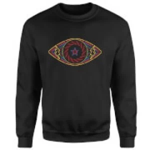 Celebrity Big Brother Eye Sweatshirt - Black - 5XL