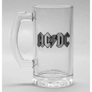 Tankard Stein Glass AC/DC
