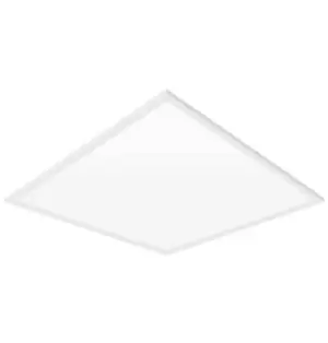 Phoebe LED Ceiling Panel 40W Warm White 600x600 Galanos Athena 120° White
