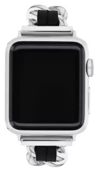 Coach 14700187 Apple Strap (38/40/41MM) Black Leather Watch