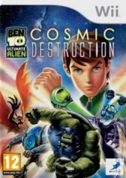 Ben 10 Ultimate Alien Cosmic Destruction Nintendo Wii Game