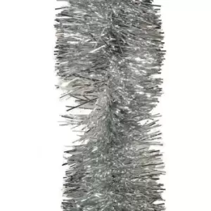 Kaemingk 6 Ply Tinsel Garland (One Size) (Silver) - Silver
