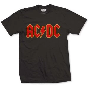 AC/DC - Logo Unisex XX-Large T-Shirt - Black