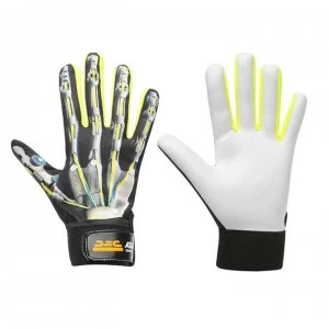 Atak Bionix Gloves Juniors - Silver/Yellow