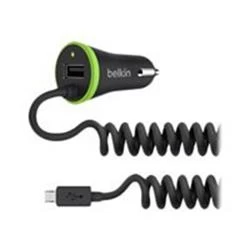 Belkin F8M890BT04-BLK UltraFast USB Car Charger with Micro USB Cable