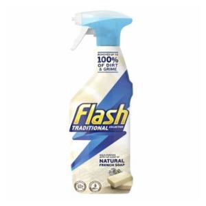 Flash Natural French Soap Spray 500ml - wilko