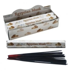 Egyptian Musk Stamford Hex (Pack Of 6) Incense Sticks