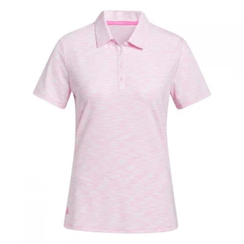 adidas Space Polo Shirt Ladies - Screaming Pink