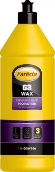 G3 Wax Premium Liquid Protection - 1 litre G3W106 FARECLA