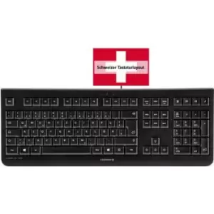 CHERRY KC 1000 USB Keyboard Swiss, QWERTZ, Windows Black
