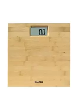 Salter Bamboo Electronic Bathroom Scale