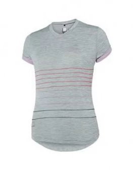 Madison Leia Women'S Short Sleeve Jersey, Silver Grey / Violet Mist