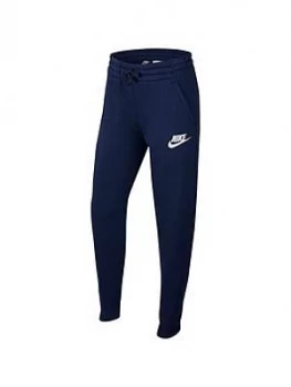 Boys, Nike Sportswear Club Kids Fleece Jogger Pants - Navy, Size S, 8-10 Years
