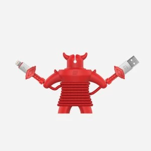 Momax Play Gaming Lightning to USB Cable - Red