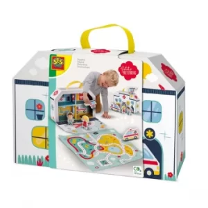 Ses Creative Petits Pretenders Childrens Hospital Play Suitcase and Play Mat- Unisex